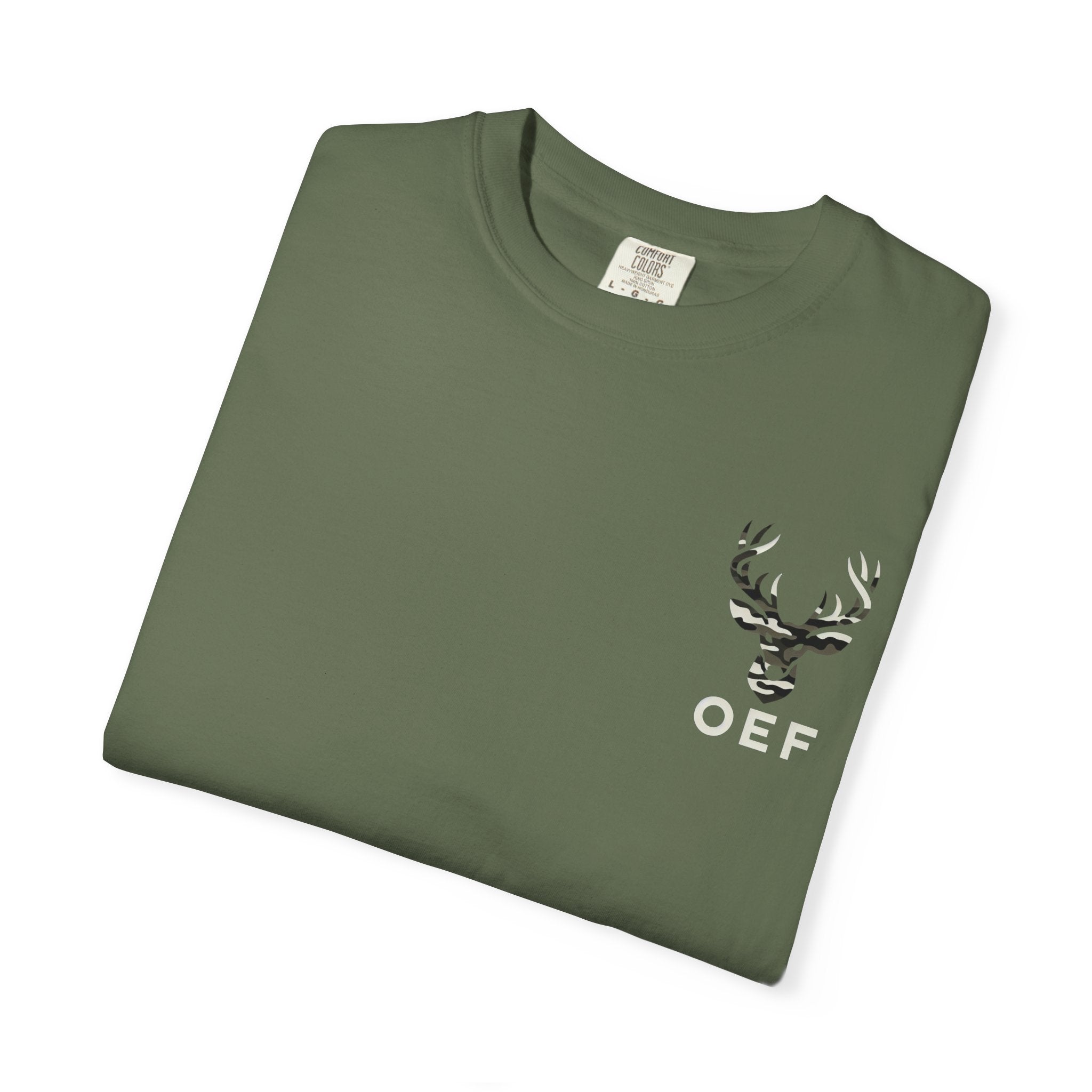 T shirt front and back