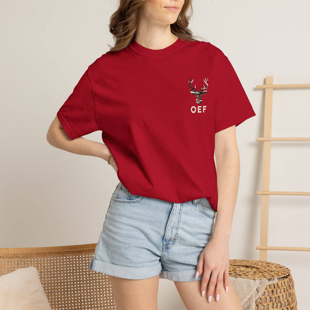 T shirt front and back