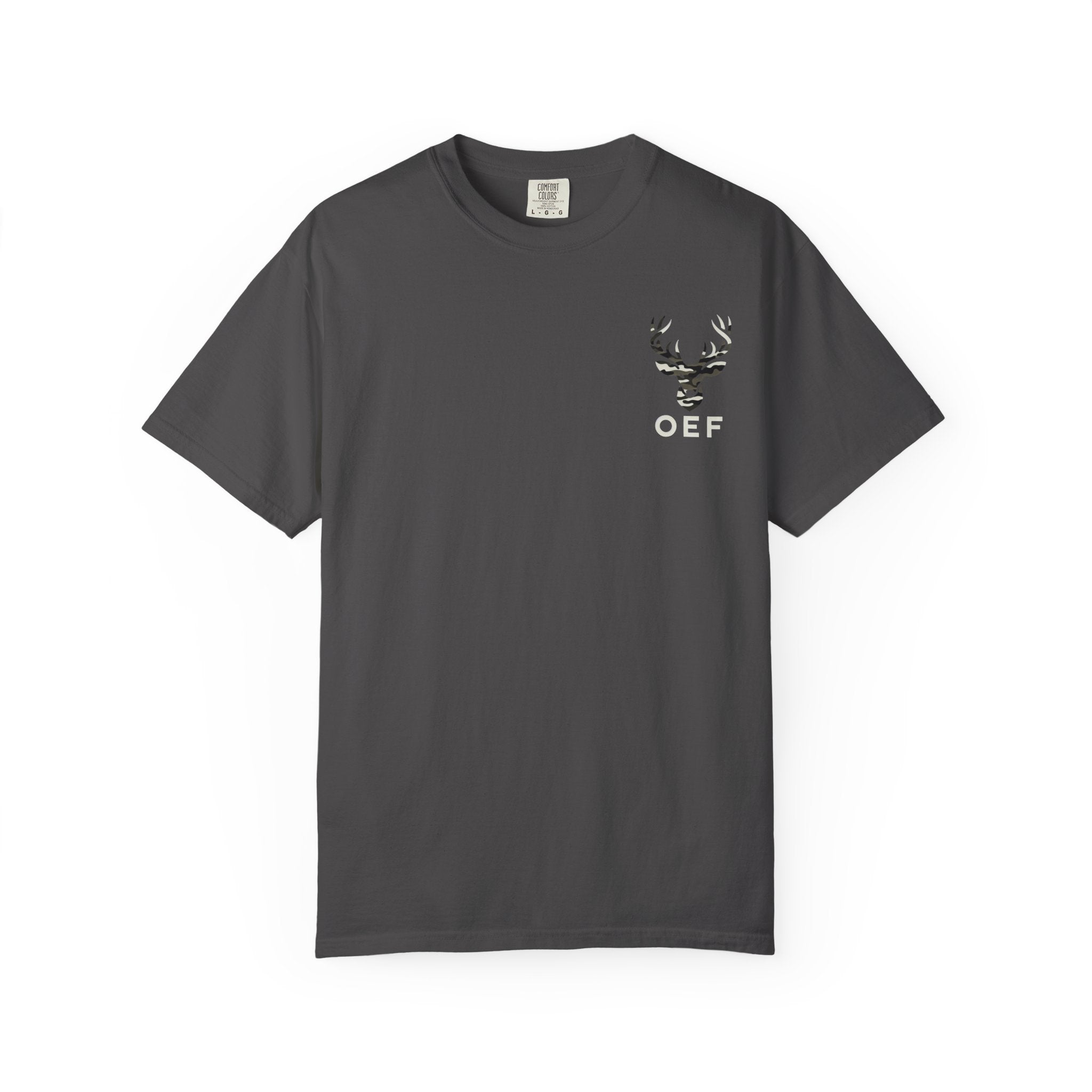 T shirt front and back