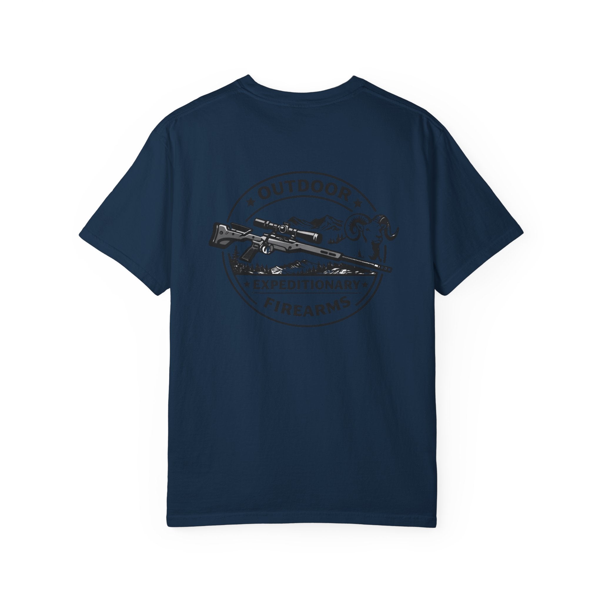 T shirt front and back