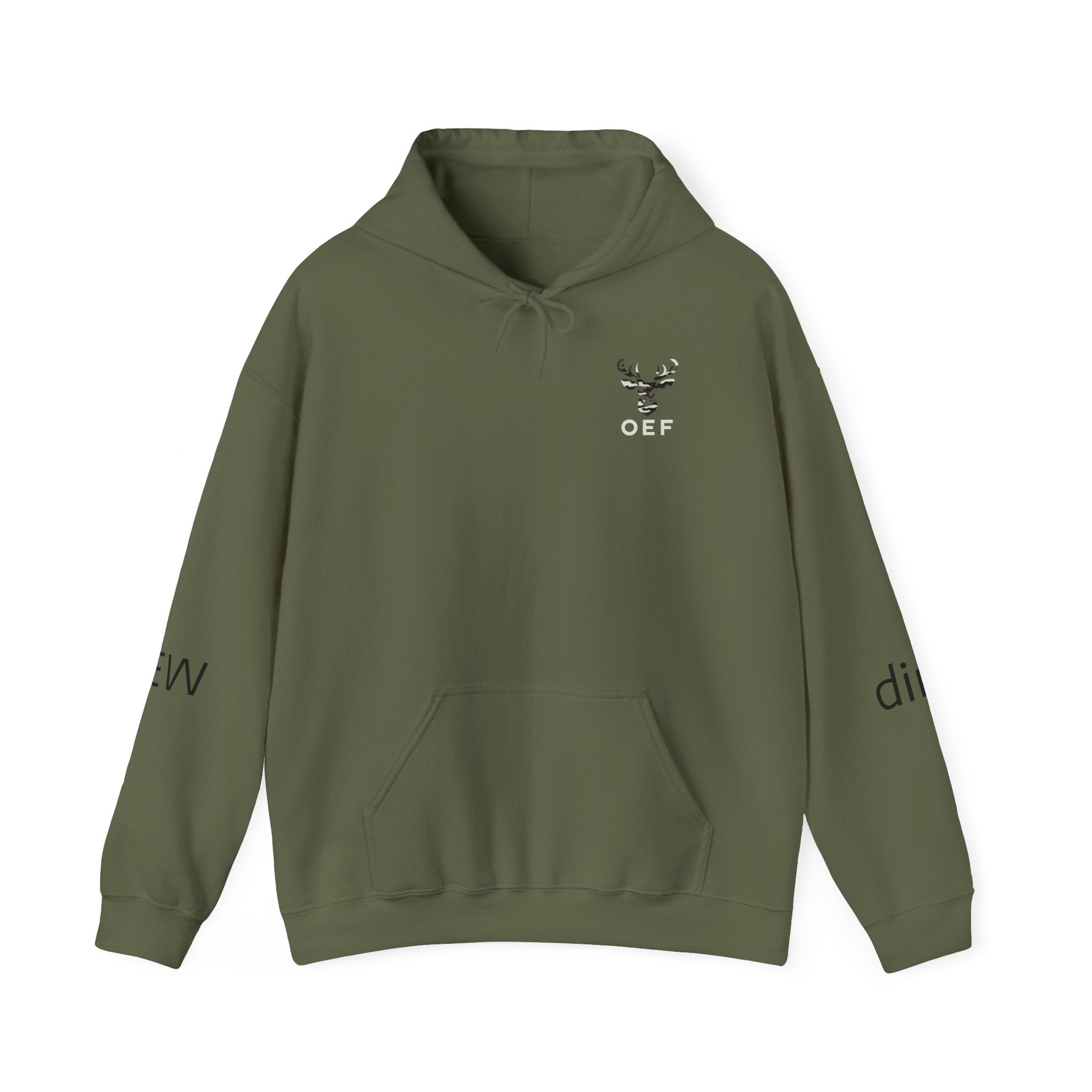 OEF pew ding heavy hoodie