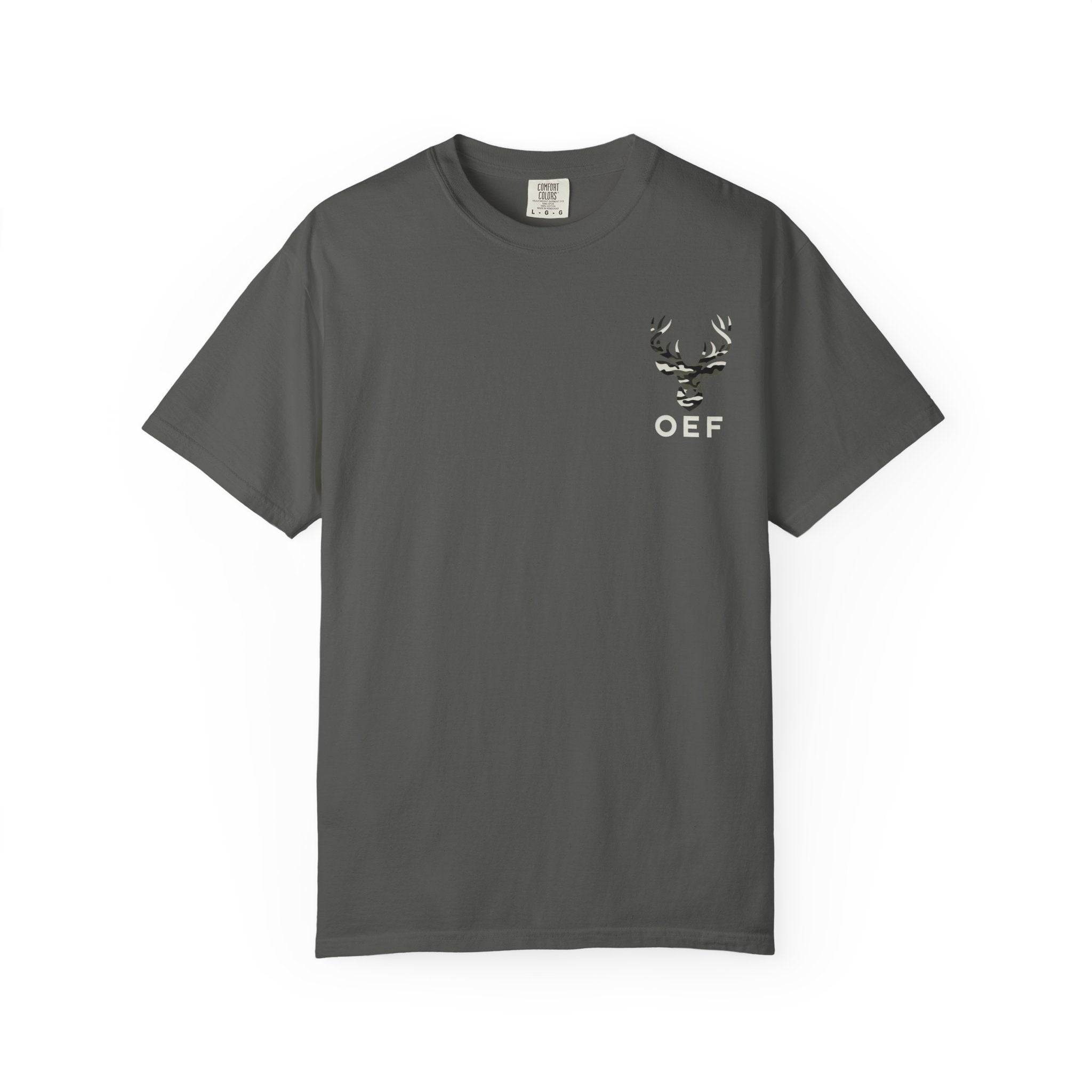 T shirt front and back