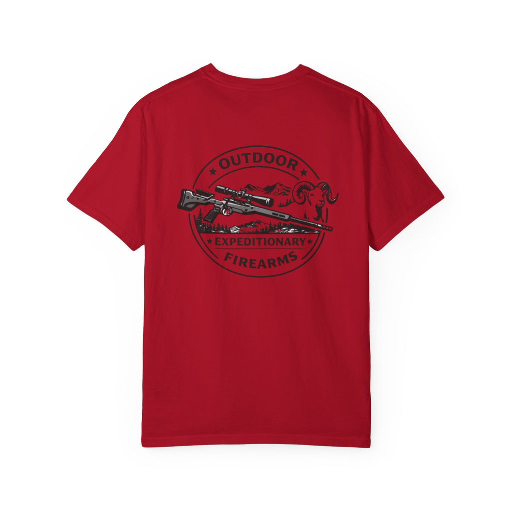 T shirt front and back