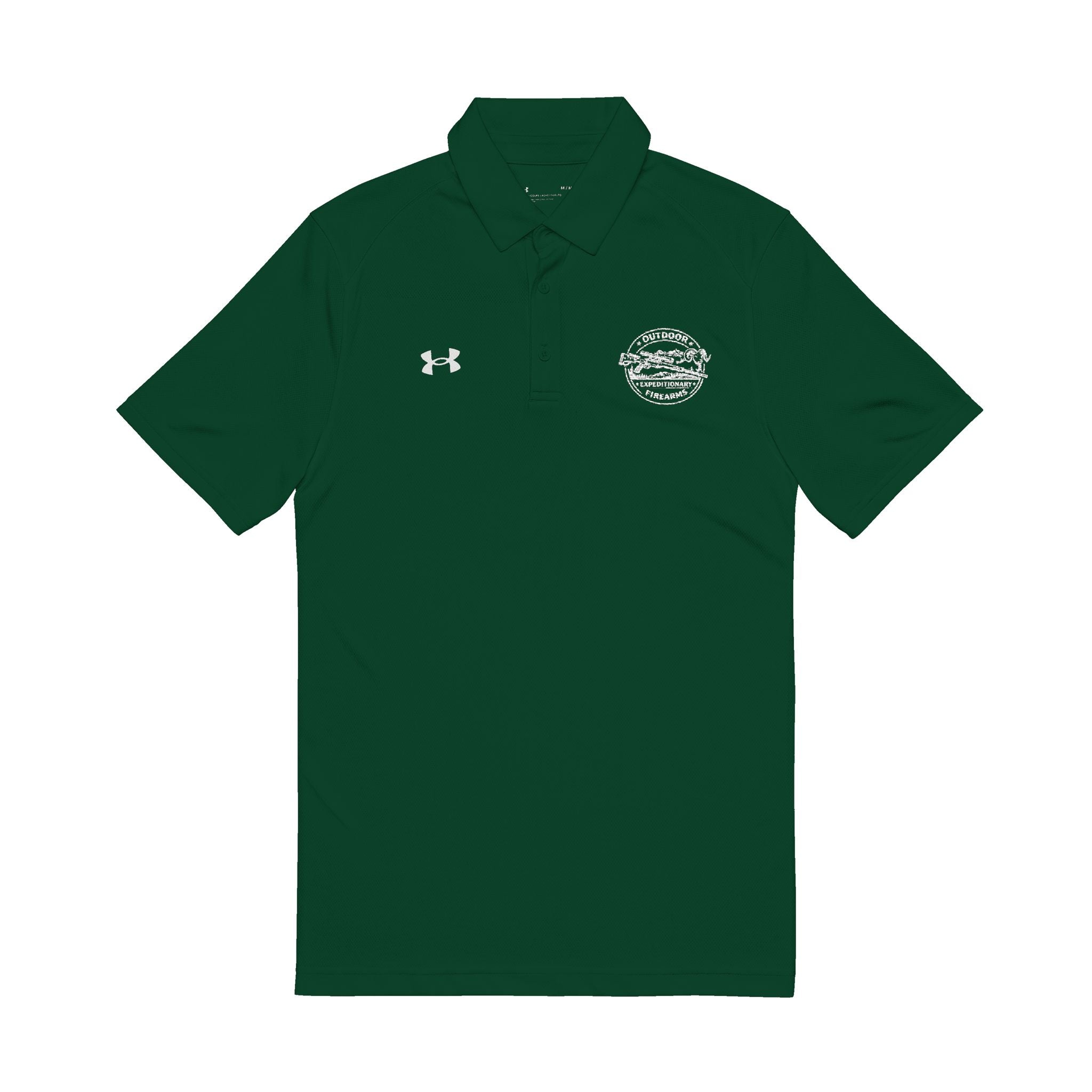 Under Armour Golf Shirt- white emblem