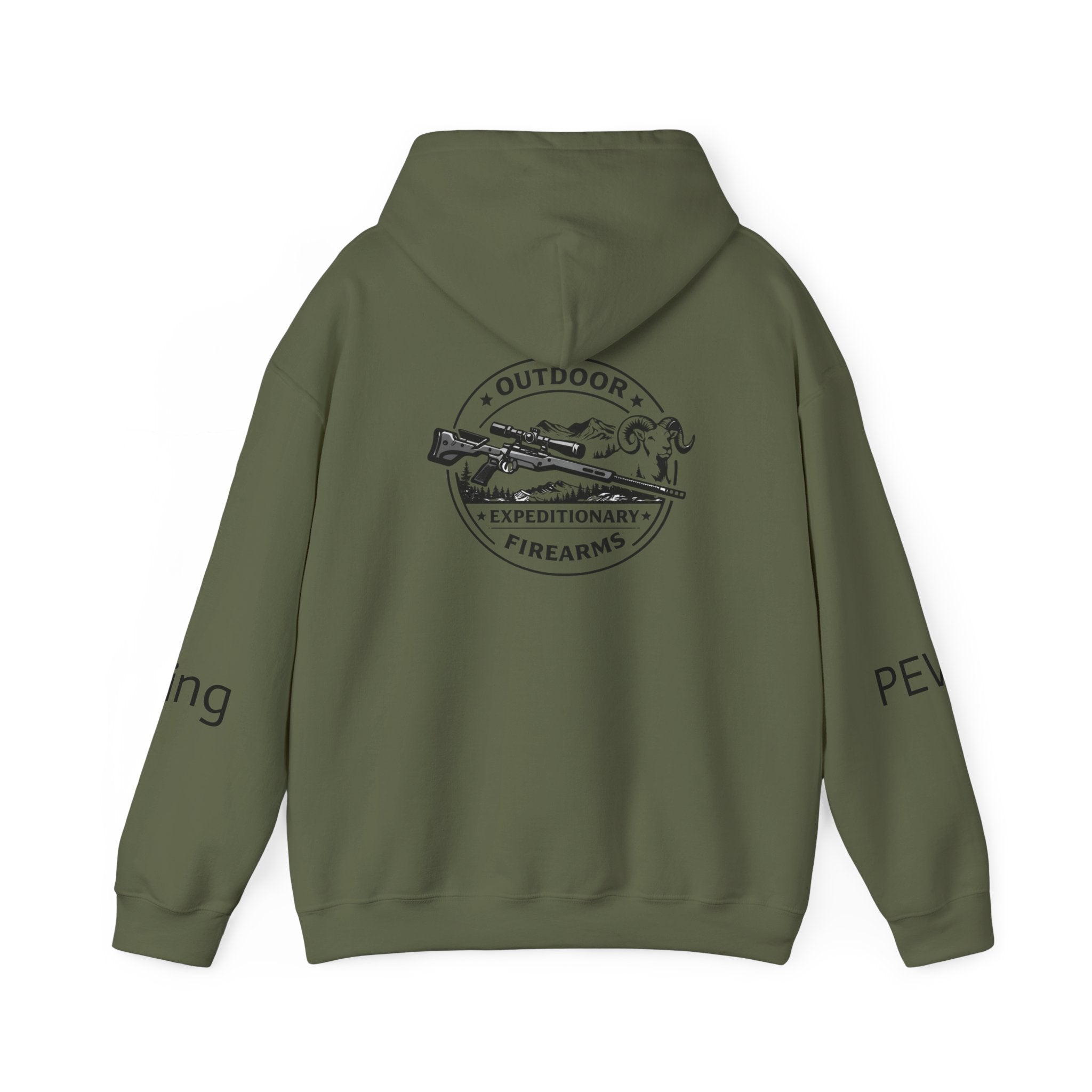 OEF pew ding heavy hoodie