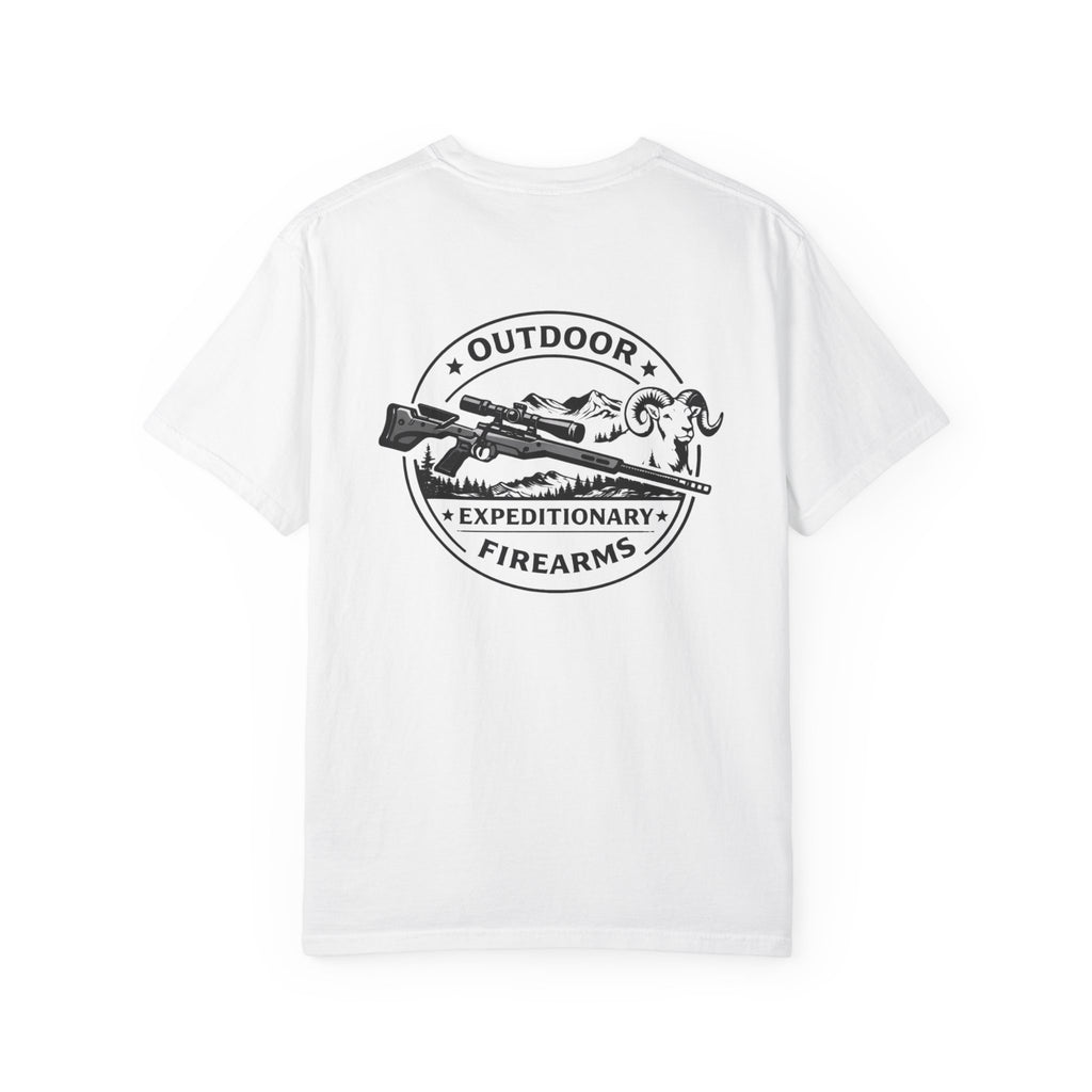 T shirt front and back