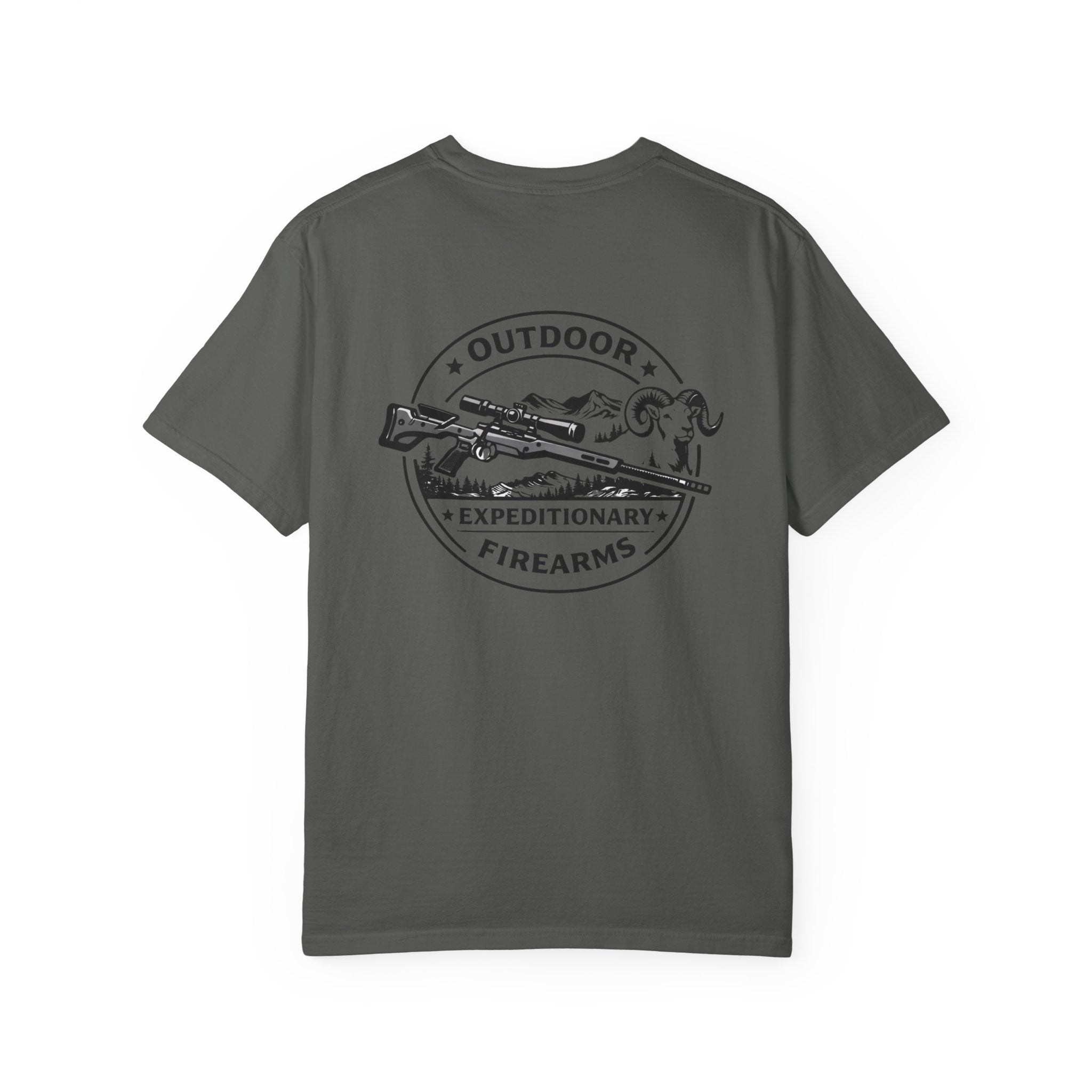 T shirt front and back
