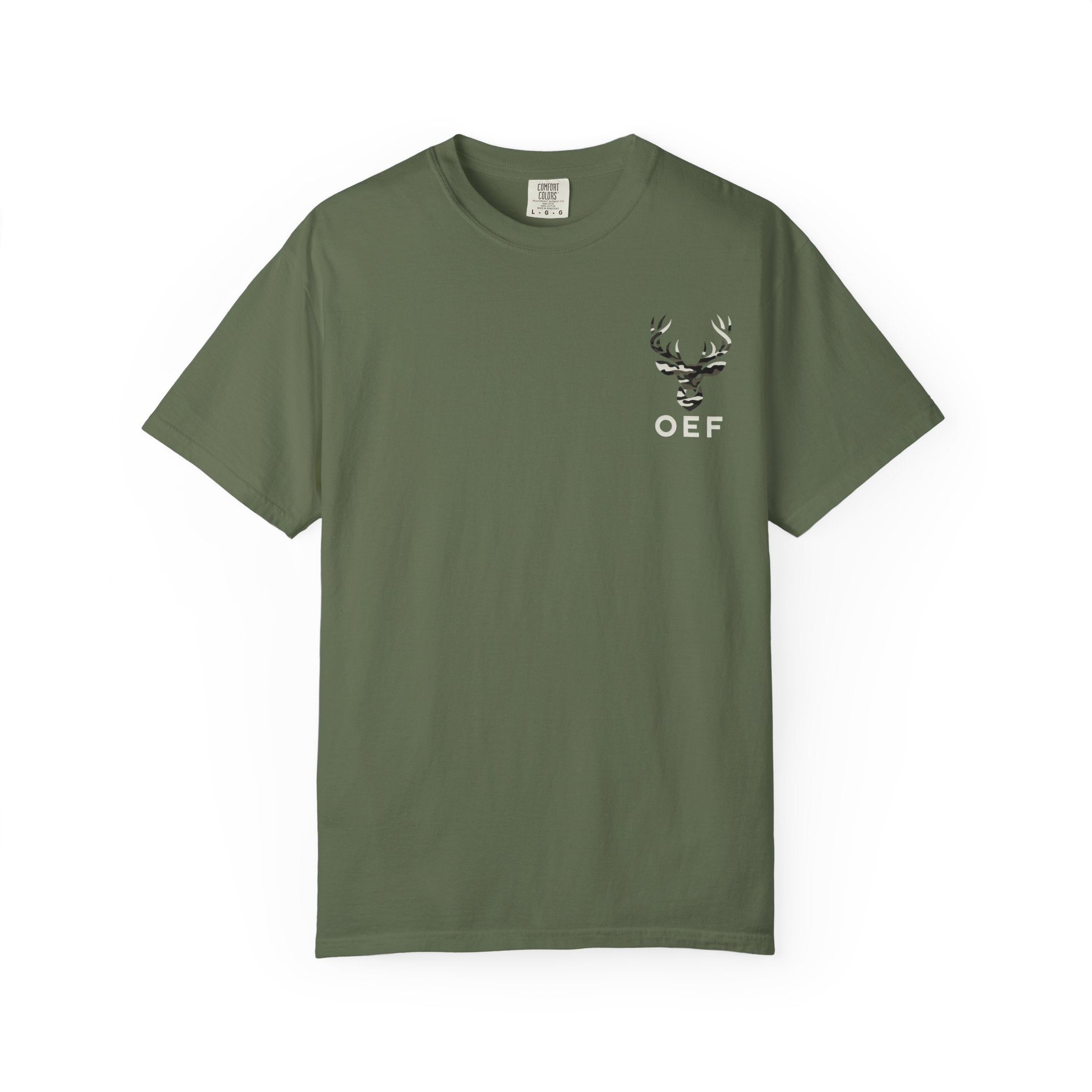 T shirt front and back