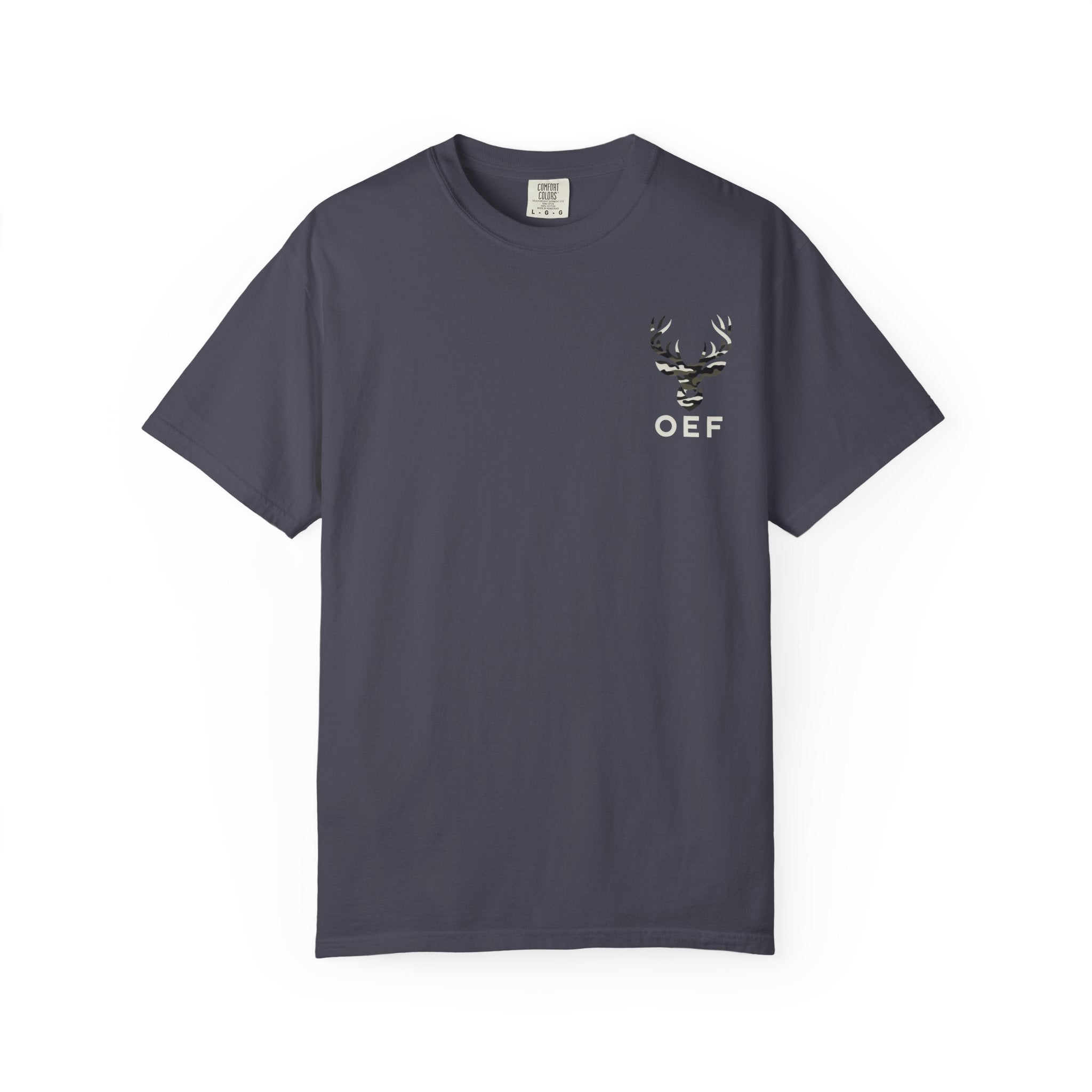 T shirt front and back