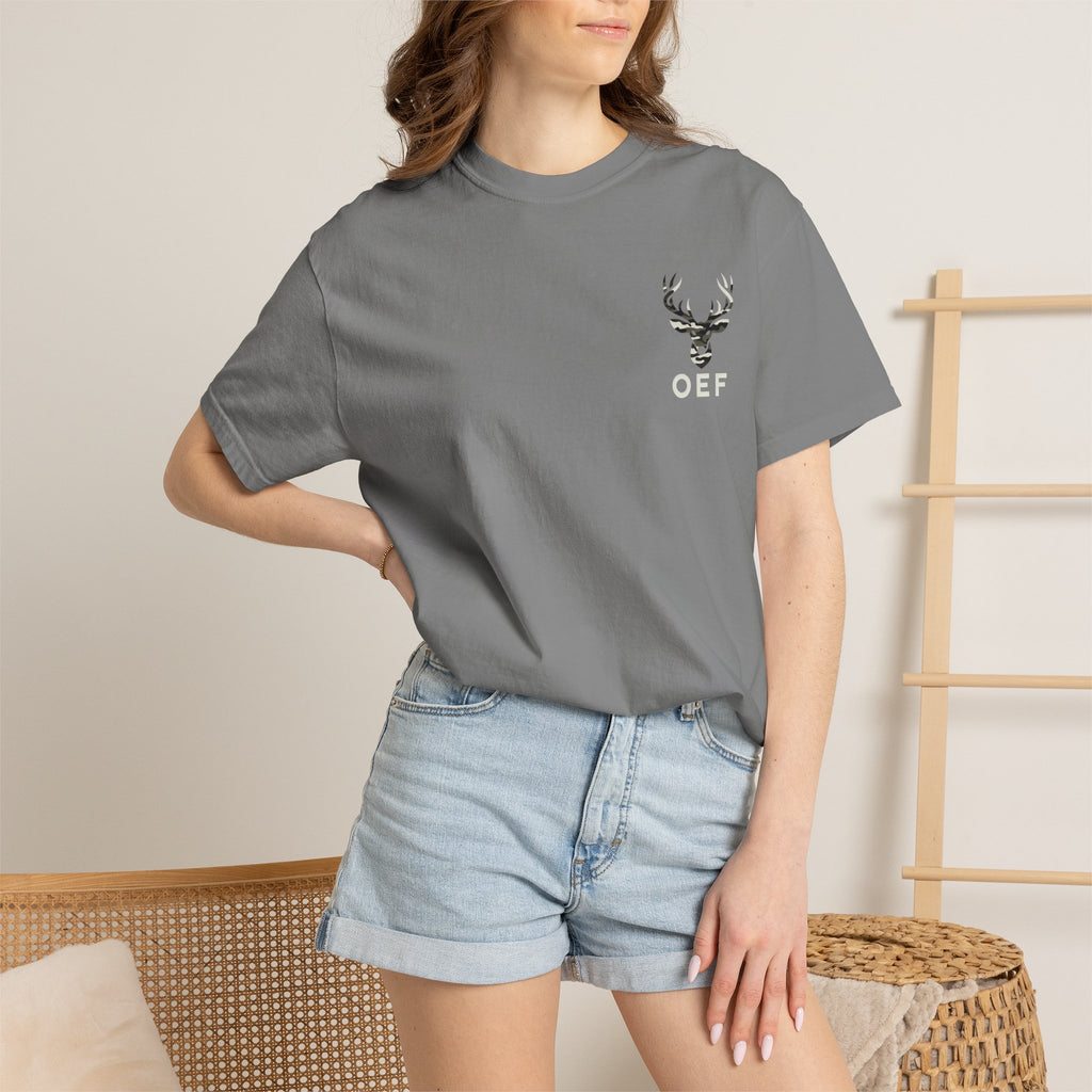 T shirt front and back