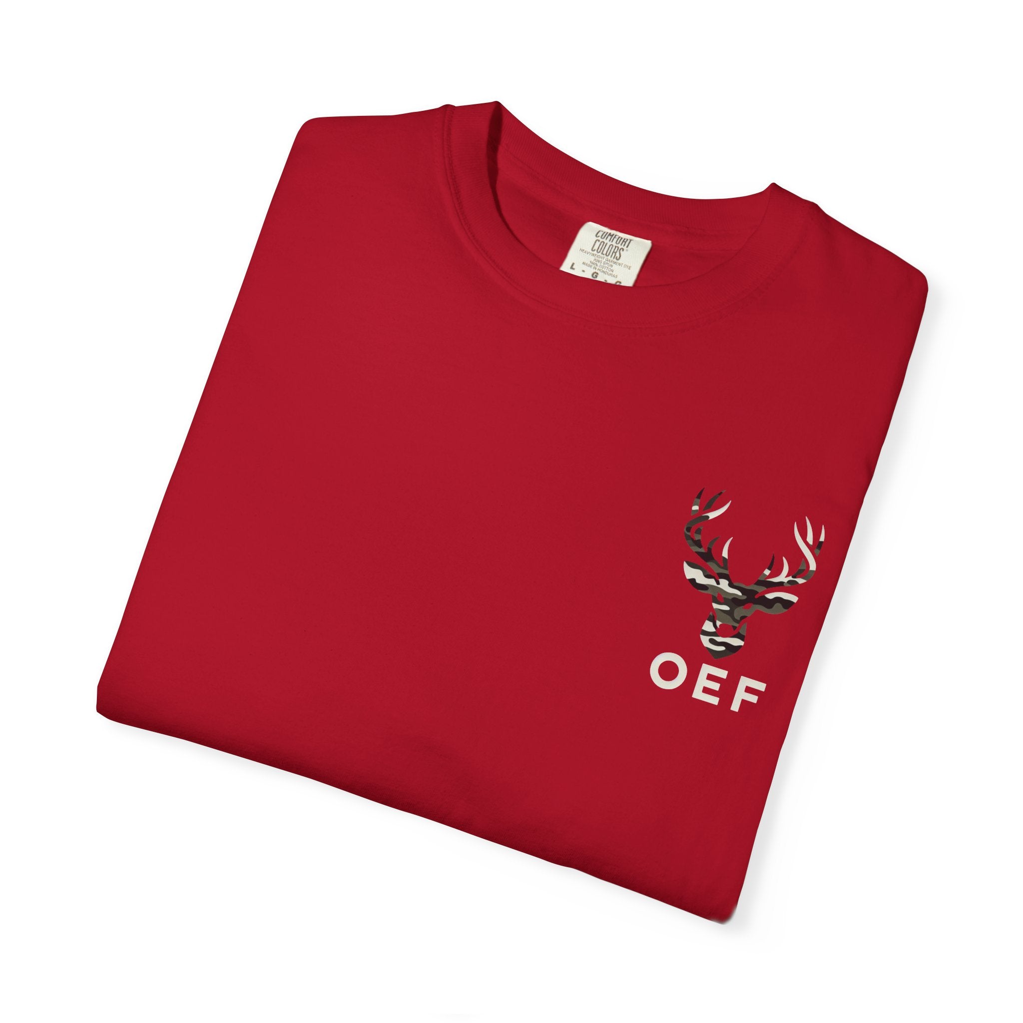 T shirt front and back