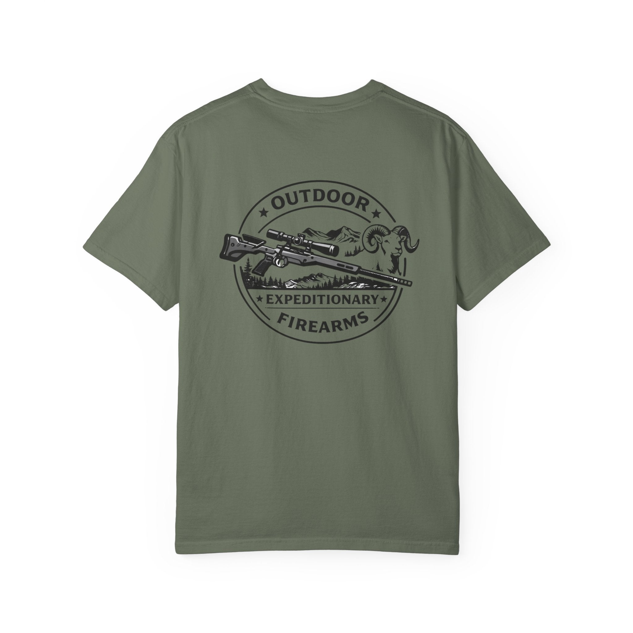 T shirt front and back