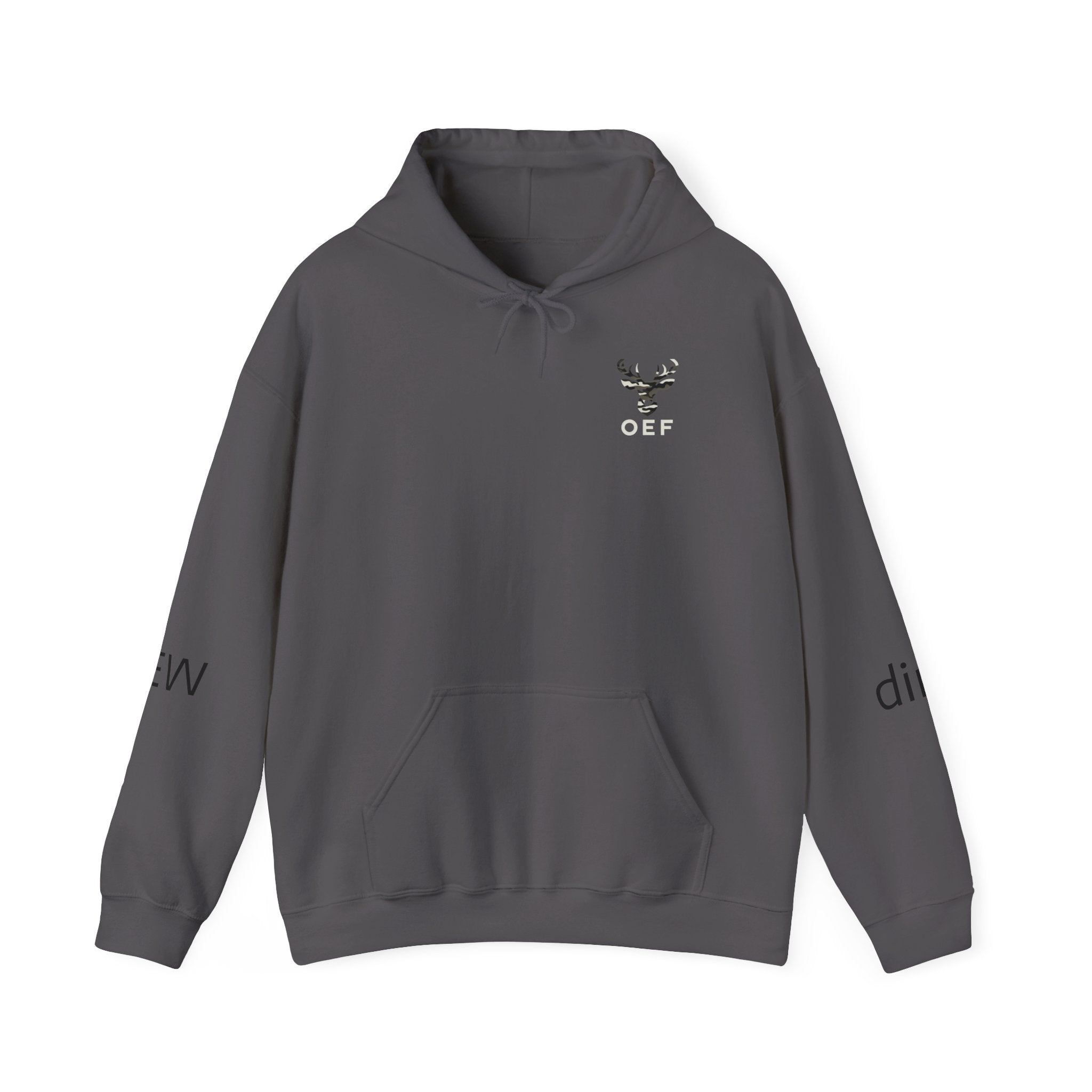 OEF pew ding heavy hoodie