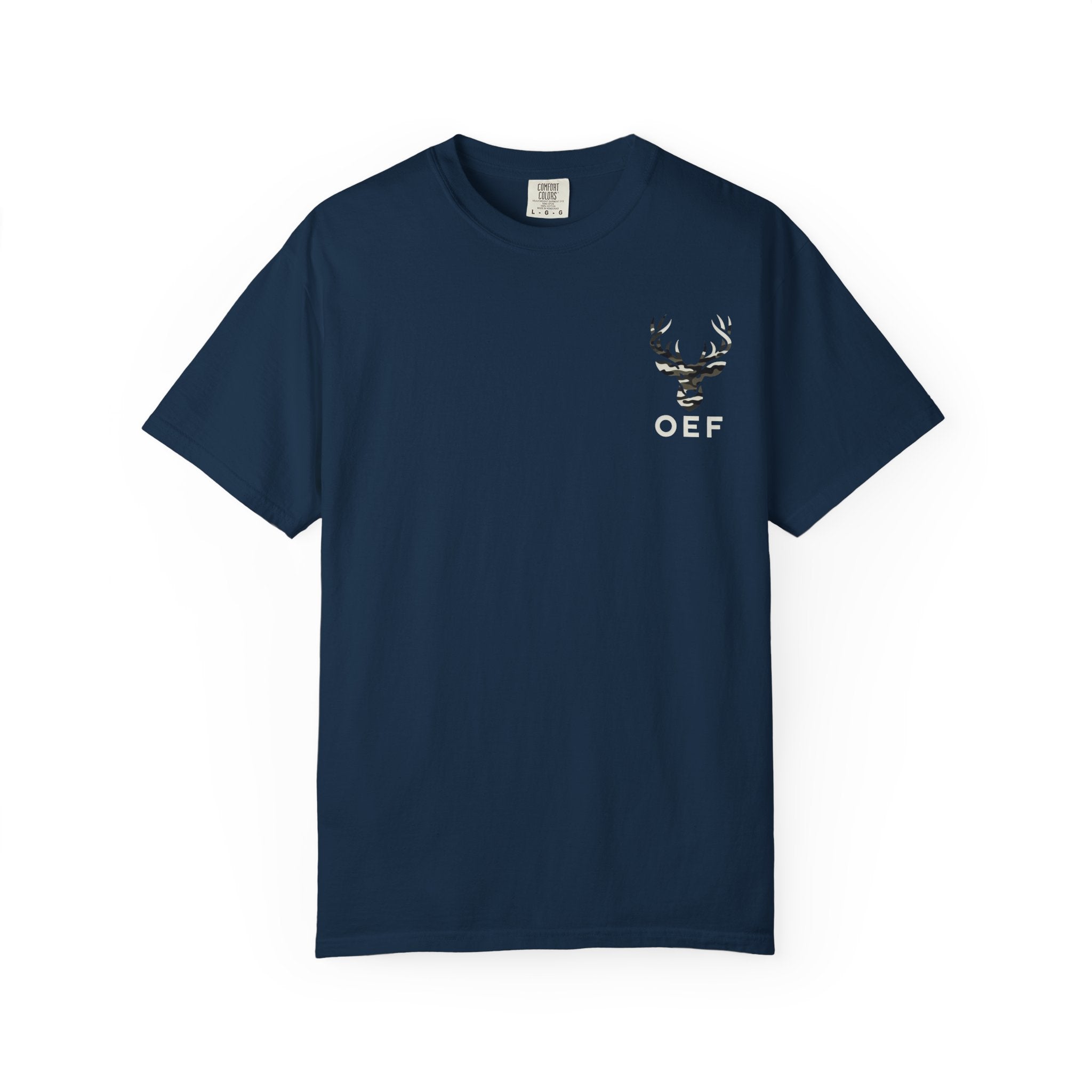 T shirt front and back