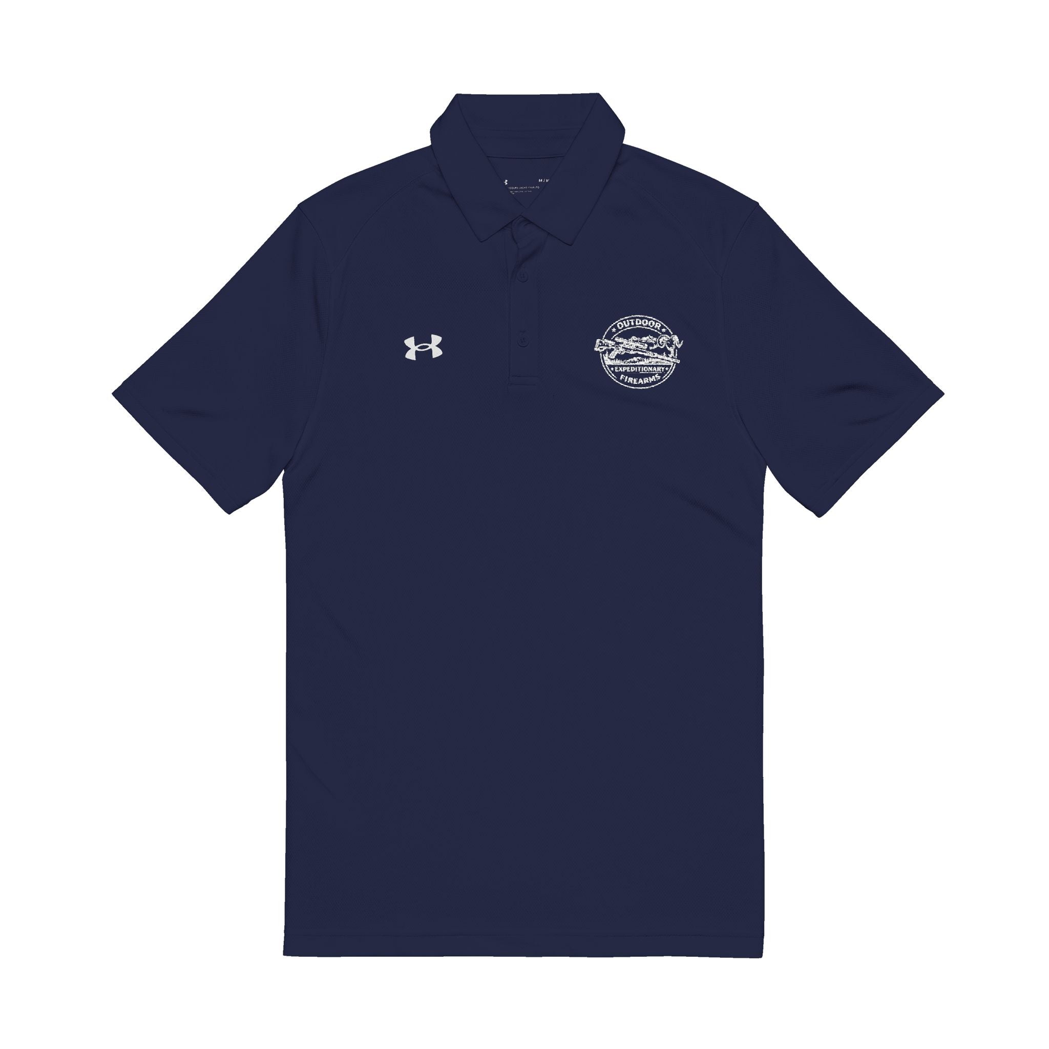 Under Armour Golf Shirt- white emblem