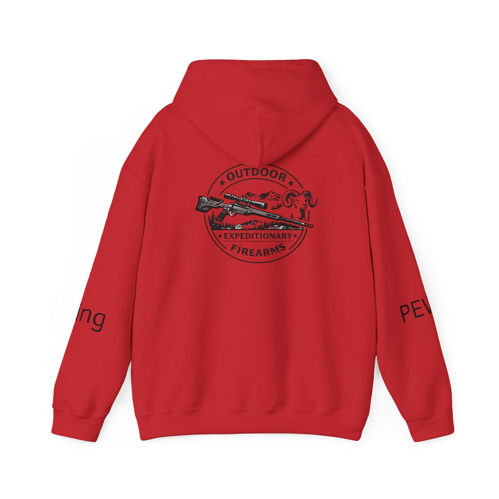 OEF pew ding heavy hoodie