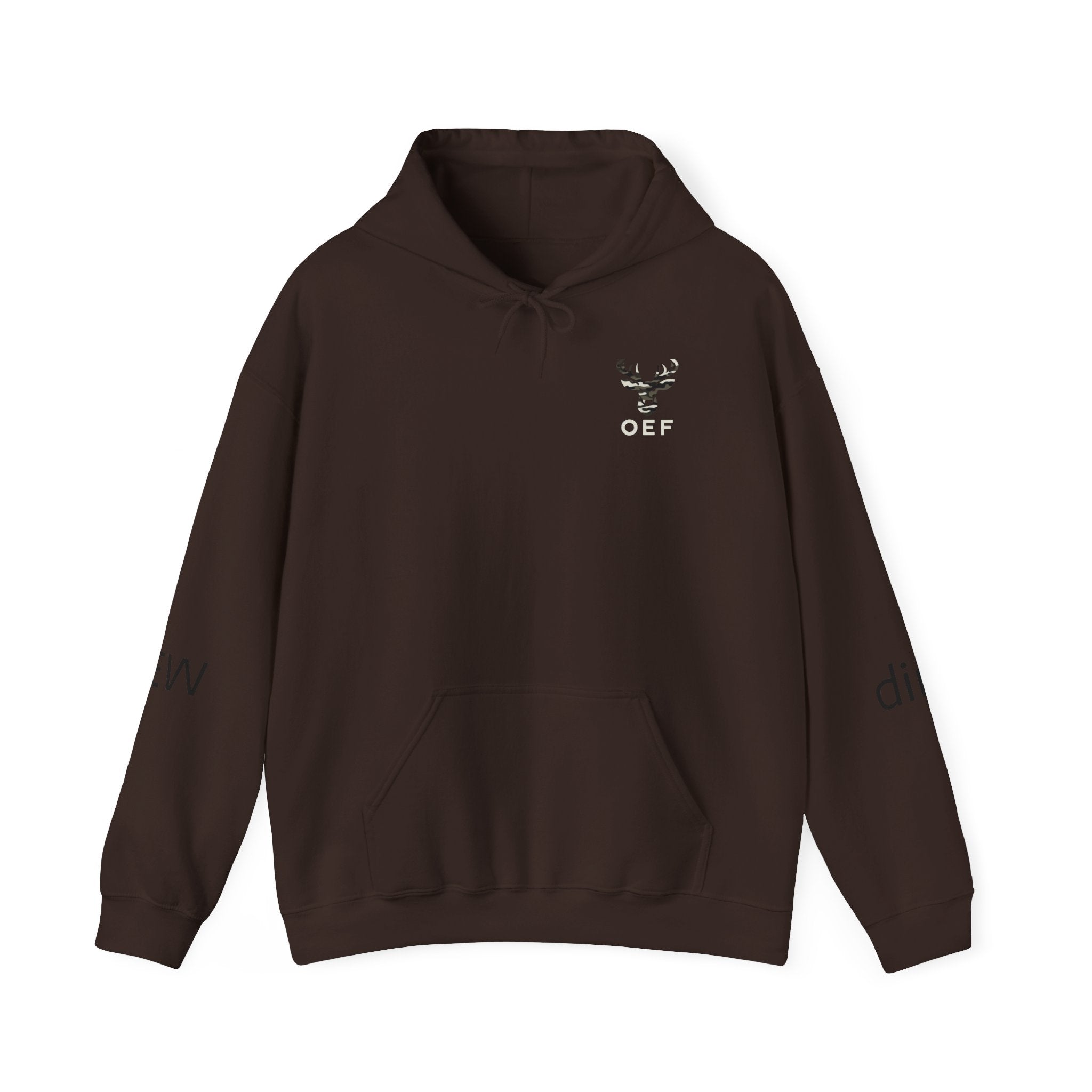 OEF pew ding heavy hoodie