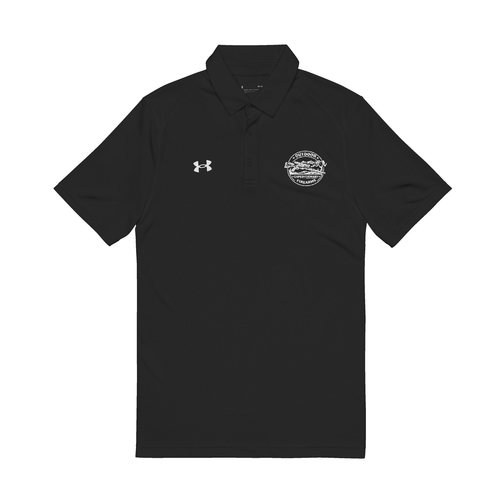 Under Armour Golf Shirt- white emblem