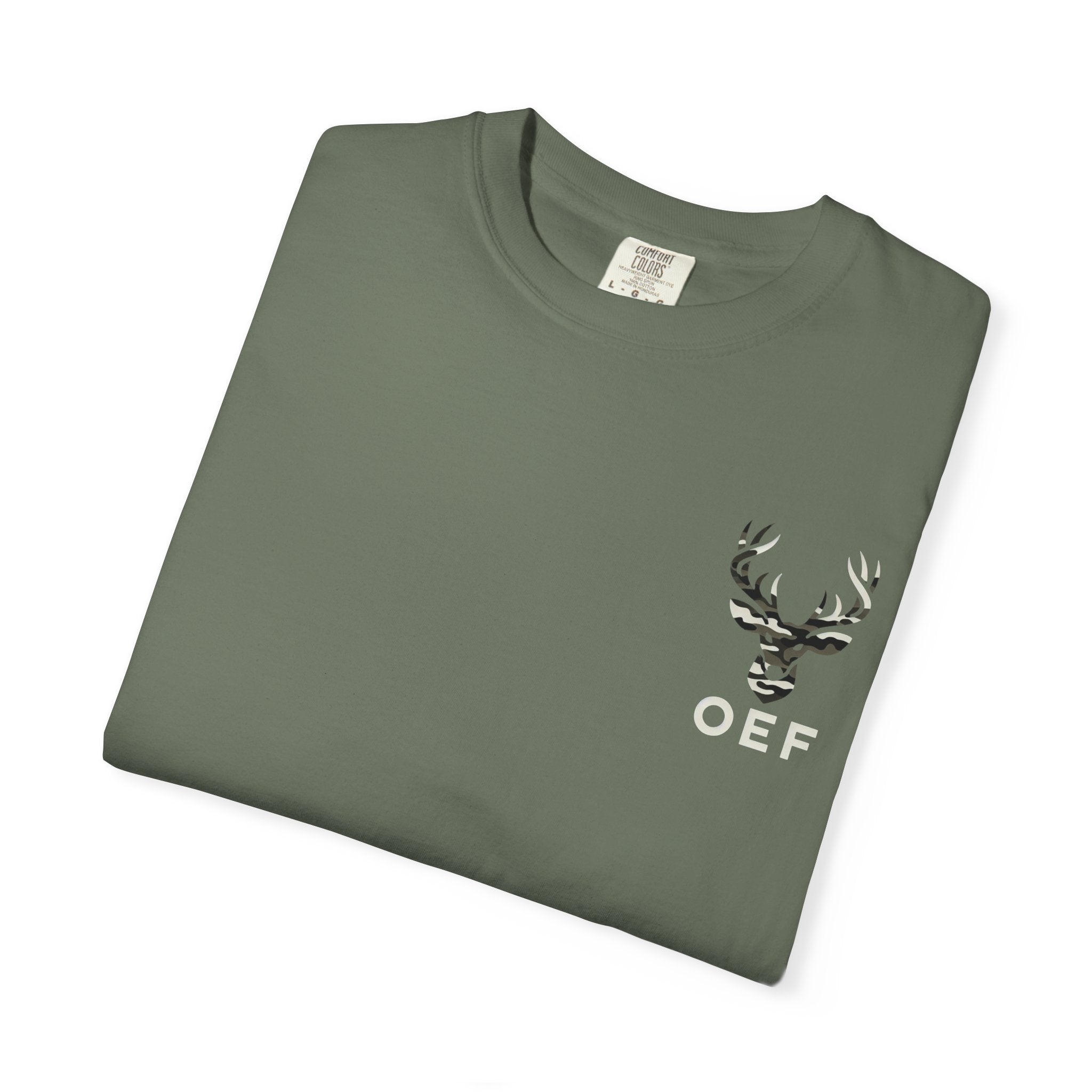 T shirt front and back