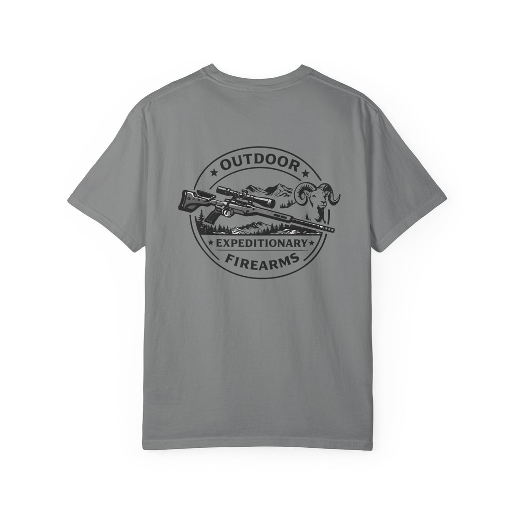 T shirt front and back