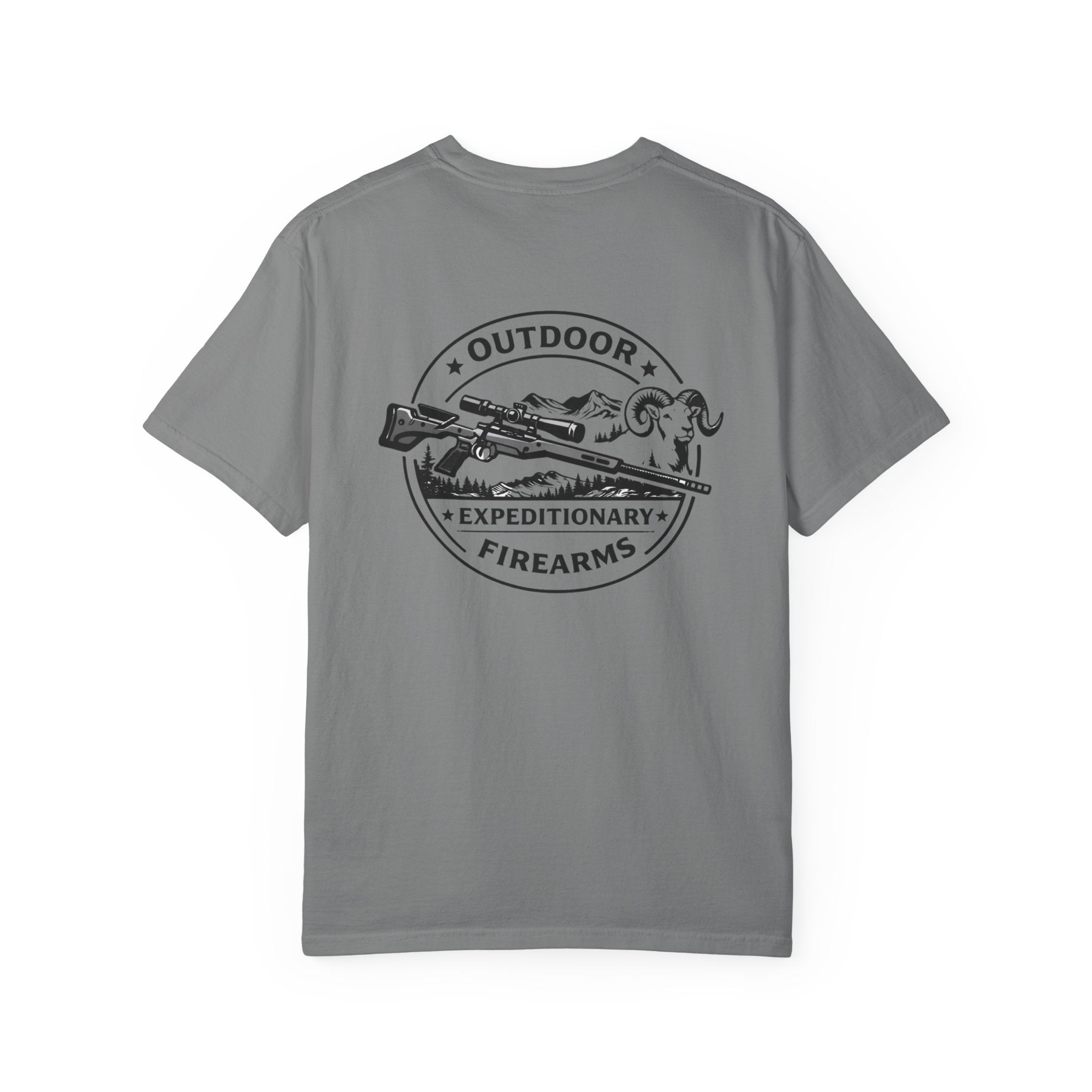 T shirt front and back