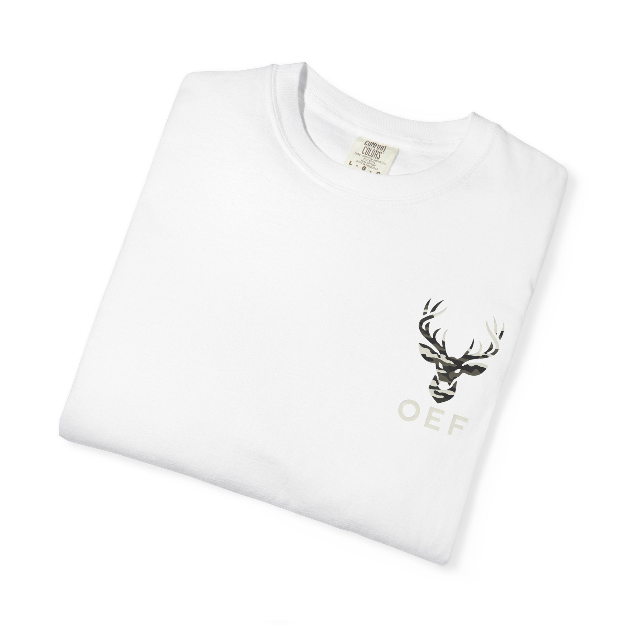 T shirt front and back