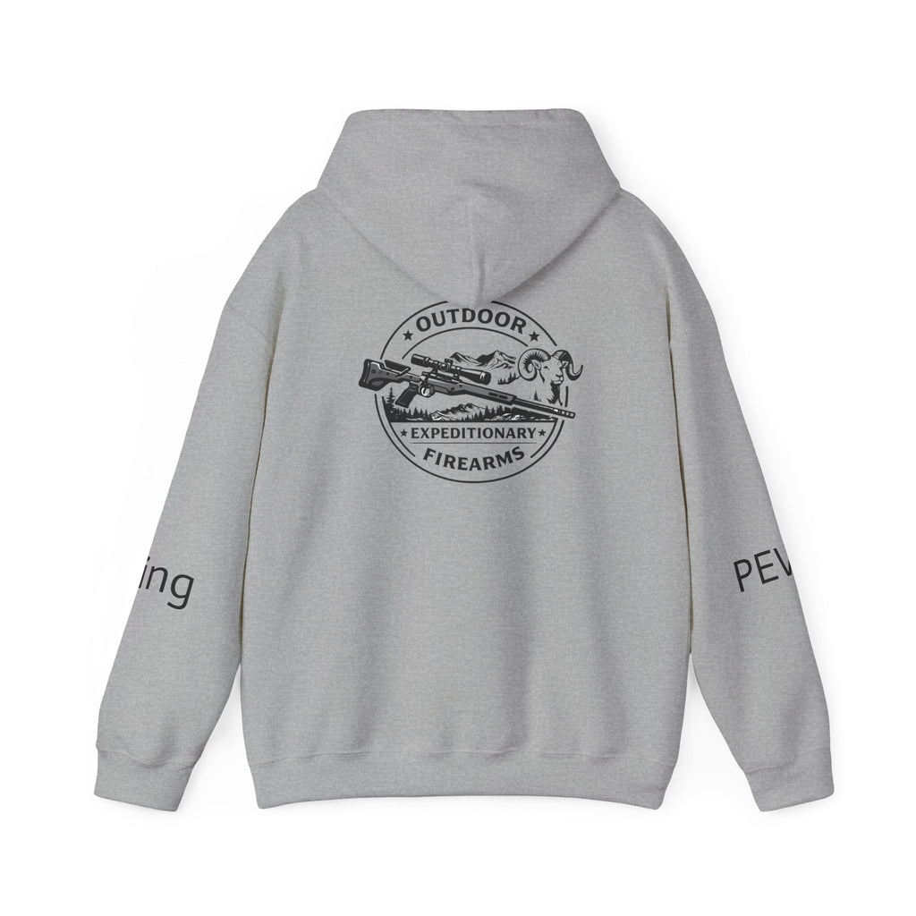 OEF pew ding heavy hoodie