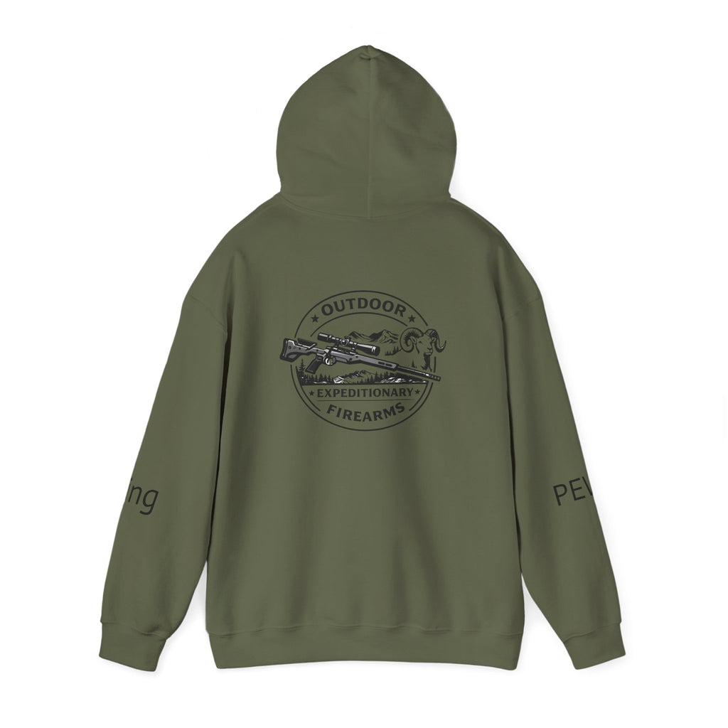OEF pew ding heavy hoodie