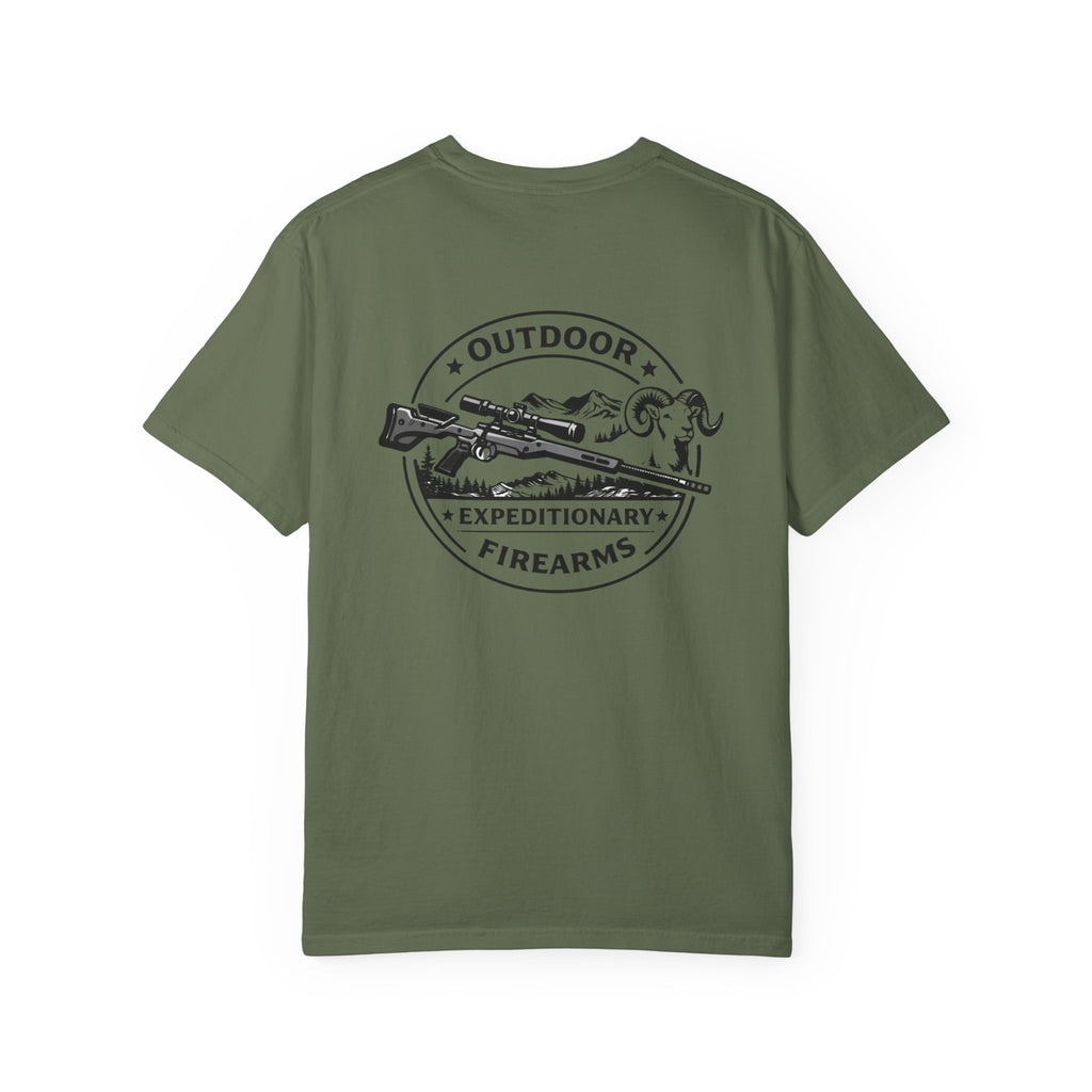 T shirt front and back