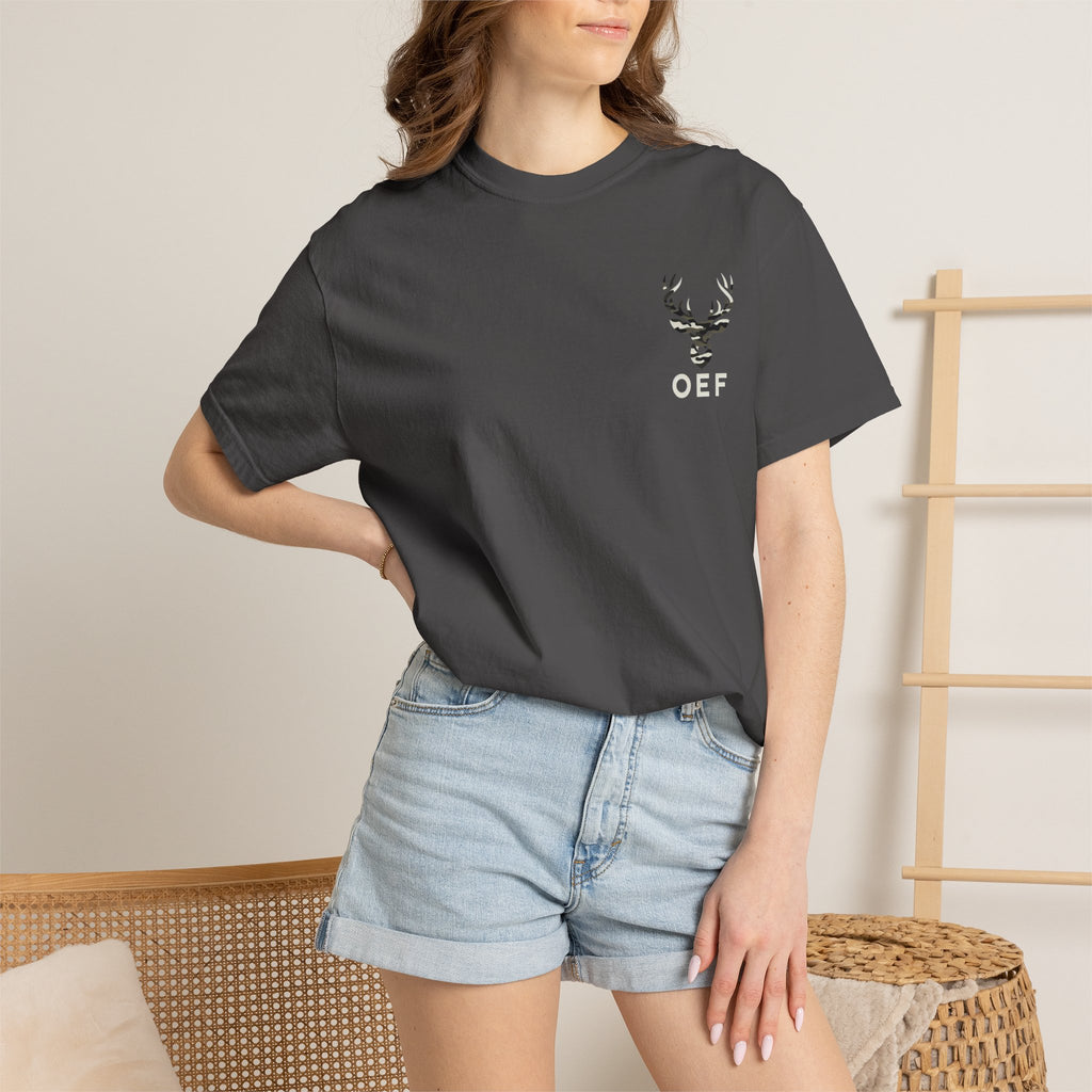 T shirt front and back
