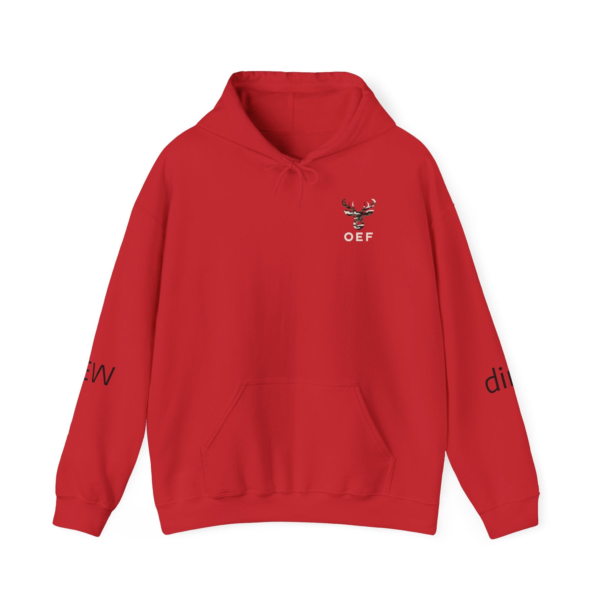 OEF pew ding heavy hoodie