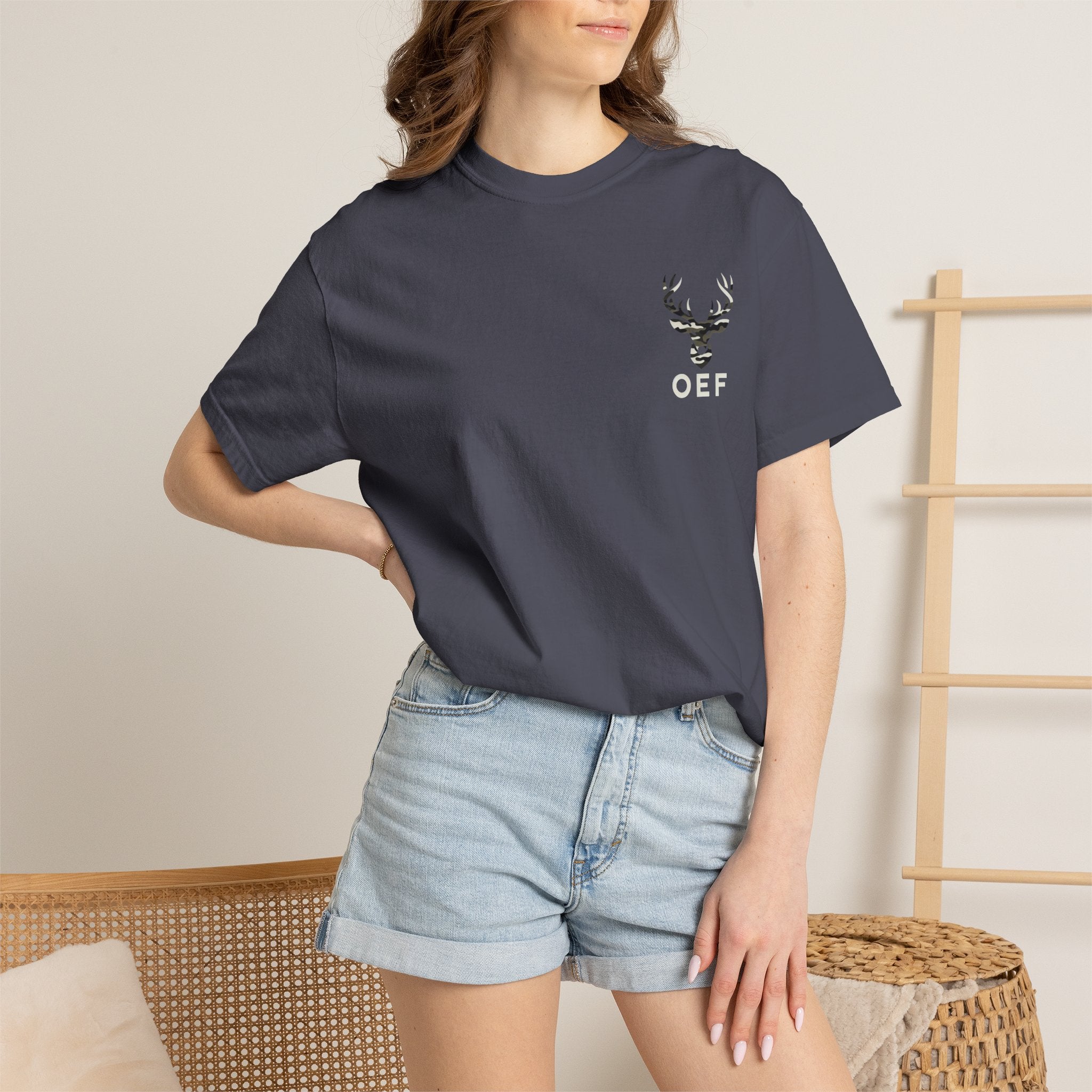 T shirt front and back