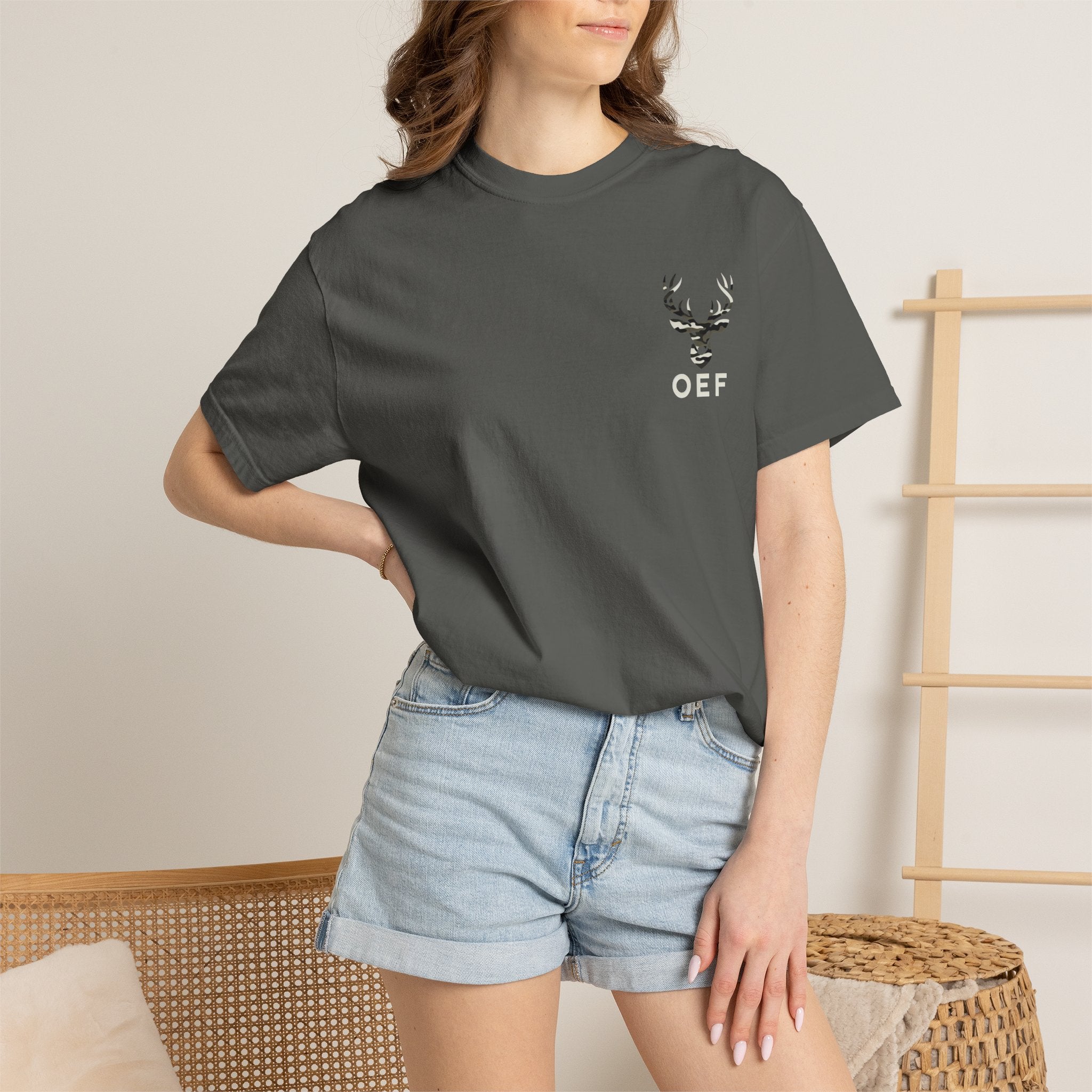 T shirt front and back