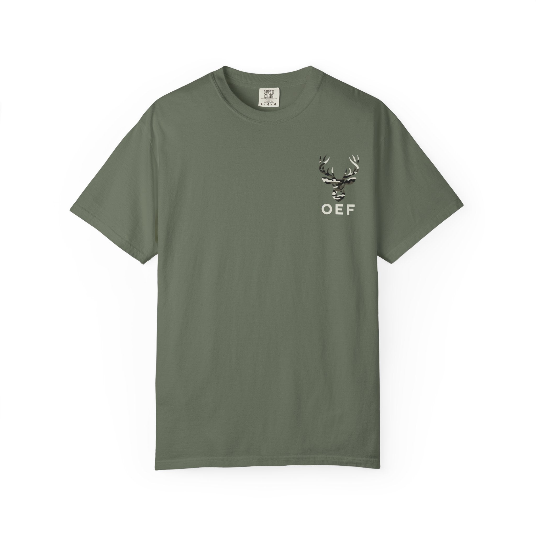 T shirt front and back